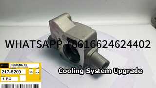 Carcasa del termostato del motor CAT C9 / C-9 217-5200 (2175200) para reemplazo de excavadora 330C 330D 336D 340D