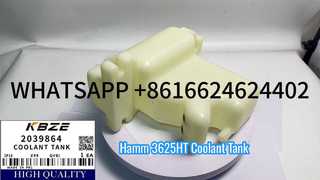 KBZE OEM CALIDAD 2039864 REEMPLAZO DEL TANQUE DE REFRIGERANTE PARA COMPACTADORES DE RODILLOS HAMM 3625HT