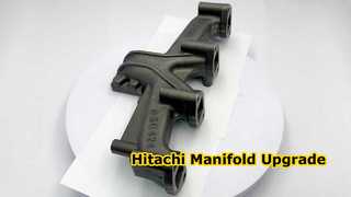 ESCAPE KBZE 8-94366021-0; COLECTOR 4BD1 4BG1 PARA HITACHI EX120 EX135 ZAX110 ZAX130 ZAX160 ZAX180