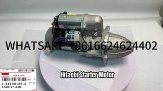 KBZE 1-81100189-2 1-81100189-0 MOTOR DE ARRANQUE HITACHI EX200-1 4.5KW 11T 24V PARA MOTOR ISUZU 6BD1