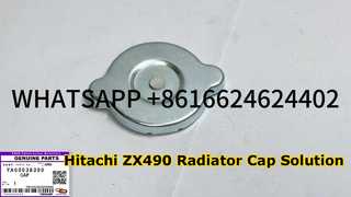 KBZE YA00038390 TAPA DE RADIADOR OEM HITACHI ZX490-5A ZX490-6 EXCAVADORA DE REPUESTO PARA HITACHI