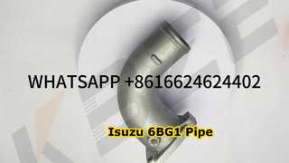 8-98180384-0 1-14112756-0 TUBO DEL MOTOR ISUZU 6BG1; ENTRADA PARA HITACHI ZAX200-5 ZAX240-3 ZAX250 ZAX260