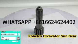 Engranaje solar de accionamiento final KBZE OEM Kobelco YT15V00012S006 para conjunto de motor de viaje de excavadora SK70 SK75 SK80