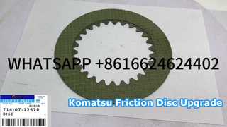 DISCO DE FRICCIÓN DE CALIDAD OEM KBZE 714-07-12670 7140712670 PARA KOMATSU WA200 WA250 WA300 WA320 WA380 WA4