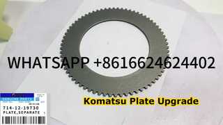 7141219730 PLACA KOMATSU 714-12-19730; ESPERADOR PARA WA300 WA320 WA350 WA380 WA400 WA420