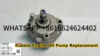 Bomba de aceite de motor KBZE 15471-35013 KUBOTA D1703 V2203 V2403 para KX040 KX91 KX121 KX161 U35 U45 U50 EXC