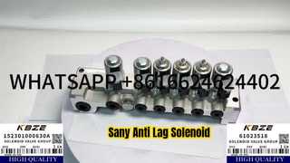 MARCA KBZE 61023518 SANY 152301000630A 60136331 GRUPO SOLENOIDE ANTI RETRASO PARA SY195 S205 S210 SY215 SY