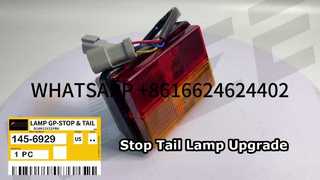 KBZE 145-6929 1456929 LÁMPARA GP-STOP Y COLA SE ADAPTA A CAT 914G HA771 IT14G 924G 930G 950H