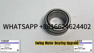 KBZE 156134A1 165594A1 SUMITOMO CASE JCB CAT SG08 COJINETE DE MOTOR DE OSCILACIÓN 096-5937 REEMPLAZO PARA SH200 JS2