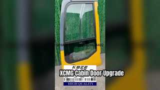 Reemplazo del conjunto de puerta de cabina 802149219 de calidad OEM de marca KBZE para excavadora XCMG XE210 XE215