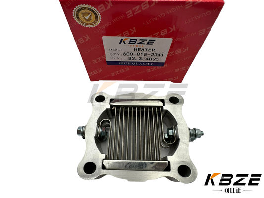 KBZE KOMATSU 600-815-2341 6008152341 EXCAVATOR ENGINE HEATER REPLACEMENT FOR KOMATSU 4D95/CUMMINS B3.3 DIESEL ENGINE