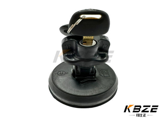 HITACHI YA00057006 FUEL TANK CAP/FUEL FILLER CAP WITH 2 KEY REPLACEMENT FOR EXCAVATOR ZAX200-5G