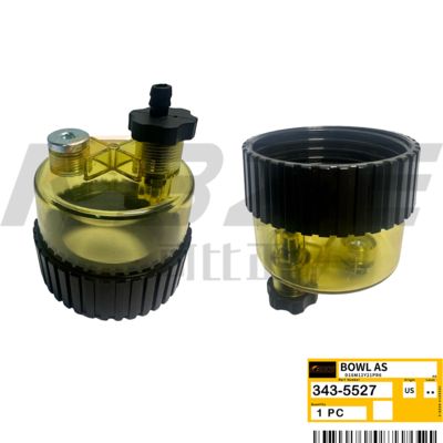 3435527 343-5527 OIL WATER SEPERATOR BOWL FOR  E320C 345C E365C E390D EXCAVATOR