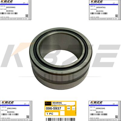 KBZE 156134A1 165594A1 SUMITOMO CASE JCB CAT SG08 SWING MOTOR BEARING 096-5937 REPLACE FOR SH200 JS215 CX210 E200B