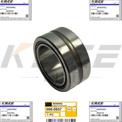 KBZE 156134A1 165594A1 SUMITOMO CASE JCB  SG08 SWING MOTOR BEARING 096-5937 REPLACE FOR SH200 JS215 CX210 E200B