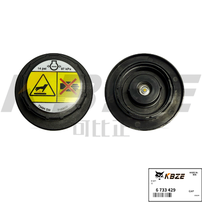 KBZE BRAND 6733429 ABS Material Coolant Tank Cap for BOB  T140 T300 T550 T770 S300 S750 with OEM Quality and Long-Lasting Durability