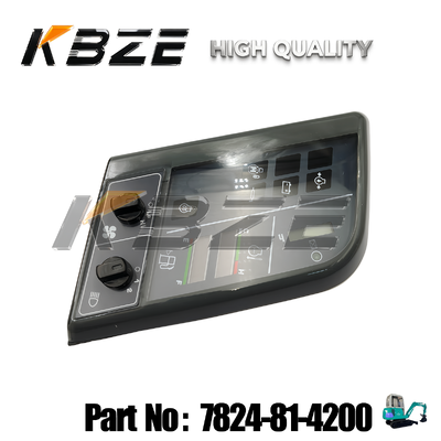 KBZE 7824‑81‑4200 MONITOR ASSEMBLY FOR KOMATSU PC10‑7 PC15‑3 PC20‑7 PC20‑8 PC25‑8 PC27‑8 PC30‑8 PC35‑8 PC40‑8 MINI EXCAVATOR