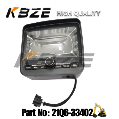 KBZE MONITOR PANEL 21Q6-33402 SUITS HYUNDAI R140-9 R160-9 R235-9 R290-9 R320-9 R480-9 R520-9 R700-9 ABS