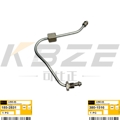 KBZE BRAND 185-2831  3406 ENGINE 380-1516 FUEL PIPE FOR D350 D400 E375L 5080 EQUIPMENT