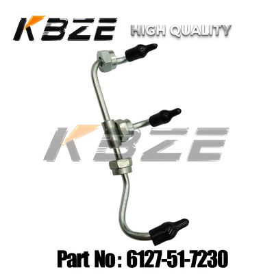 6127-51-7230 EXCAVATOR FUEL LINE REPLACEMENT FITS KOMATSU D155A ENGINE SAA6D155E-4N