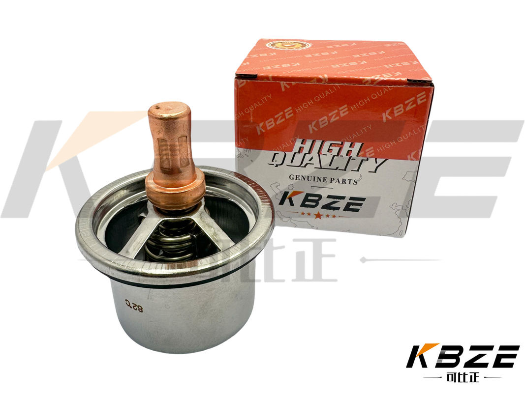 KOMATSU EXCAVATOR 600-421-6630 THERMOSTAT 82°C FITS 6D125E 6D140E 6D170E 12V140E
