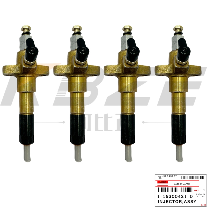 KBZE 1-15300421-0 1153004210 HITACHI ZAX200-5G ZAX250-5G INJECTOR ASSY FOR ISUZU 6BG1 ENGINE