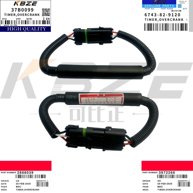KBZE 6743-82-9120 2868039 FLAMEOUT SOLENOID TIME OVERCRANK 3972266 37B0099 FOR SY215 XE215 LG922E JS215 6BT ENGINE