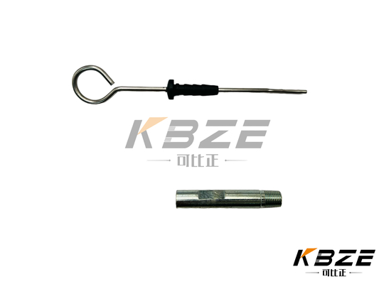 18.5CM DIPSTICK/10.5CM HOUSING E307E Swing MOTOR HIDRAULIC OIL DIPSTICK SET para el gato E307E El motor de oscilación y el aceite hidráulico