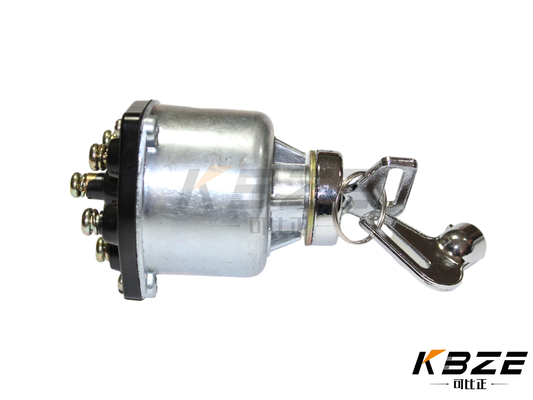 KATO 007SS-54-3 Interruptor de encendido/interruptor ASEM con 2 llaves reemplazo para KATO HD250 HD400 HD550 HD770 HD880