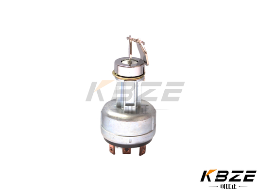 COMATSU 08086-10000 Interruptor de encendido de 6 líneas/interruptor con 2 llaves Sustitución para PC120-6 PC130-6 PC250-6 PC200-2