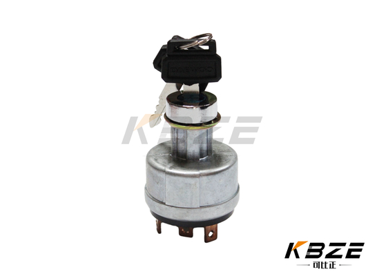 DAEWOO DOOSAN 301419-00106 Interruptor de encendido de 6 líneas/interruptor ASEM con 2 llaves para reemplazar el DH220-5 DH220-7