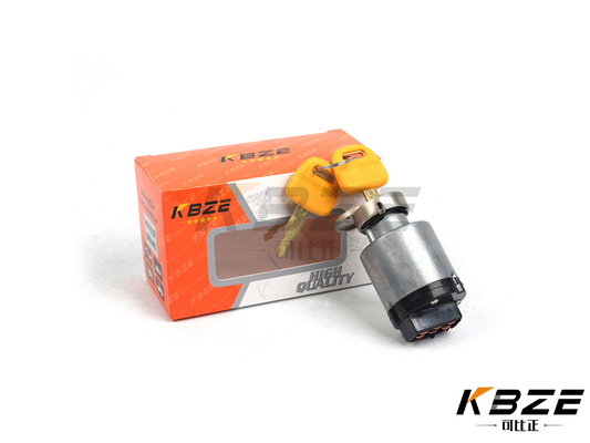 KBZE BRAND HITACHI 4250350 Interruptor de encendido de 6 líneas/interruptor ASSEM con 2 llaves reemplazo para EX200-2/3/4/5