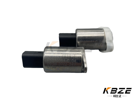 P1020351 de alta calidad Sustitución de válvula de solenoide de 24 V para excavadora
