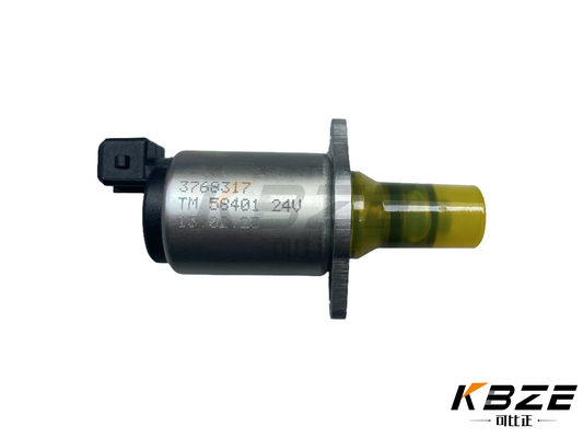 3768317 TM58401 Sustitución de válvula de solenoide de 24 V para excavadora