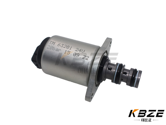 TM63201 de alta calidad 24V 20BAR SOLENOID SUSPENSADO de válvula para excavadora