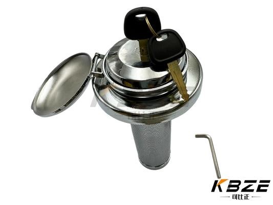 HITACHI SUMITOMO KATO TANQUE ANTI-ROBO de combustible con tapa de reemplazo de 2 llaves para la excavadora SH/HD