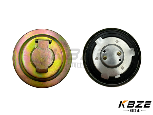 KOBELCO 2246U260F1 2444R1047 tapa del tanque de combustible / tapa del llenador de combustible con 2 llaves de reemplazo para la excavadora SK200-8 SK210-8 SK250-8