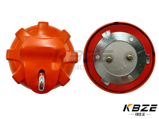 DAEWOO DH de alta calidad tapa del tanque de combustible / tapa del llenador de combustible con 2 llaves de reemplazo para la excavadora DAEWOO