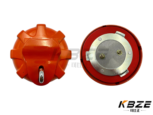HITACHI ZAX de alta calidad tapa del tanque de combustible / tapa del llenador de combustible con 2 llaves de reemplazo para la excavadora HITACHI