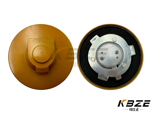 Capa del tanque de combustible de alta calidad C-A-T / tapa del llenador de combustible con 2 llaves de reemplazo para la excavadora E200B E307 E308 E312B