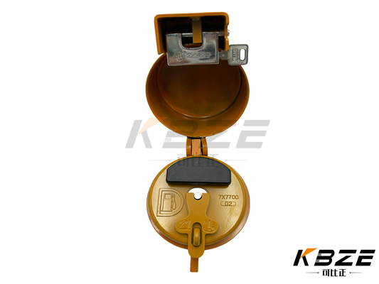 E307 E320 SK450-6 Φ110MM DE ALTA CALIDAD EXTRA ANTI-ROBOS tapa del tanque de combustible / tapa del llenador de combustible con 2 llaves para el excavador KOBELCO GATO