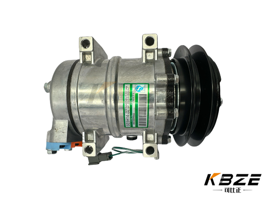 Excavadora R134A Compresor de aire SE5H14 24V para HITACHI EX200-6 ZAX200-6 Excavadora