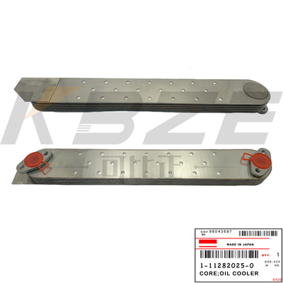 KBZE ISUZU 6BG1 1-11282025-0 5P CORE COOLER de aceite de motor para HITACHI EX200-5 ZAX200-5