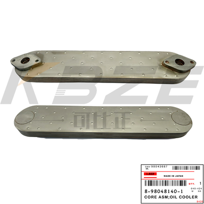 El motor ISUZU 6WG1 5P COOLER de aceite;CORE 8-98048140-0 8-98048140-1 FITS ZAX450 ZAX520 ZAX850 EXCAVATOR