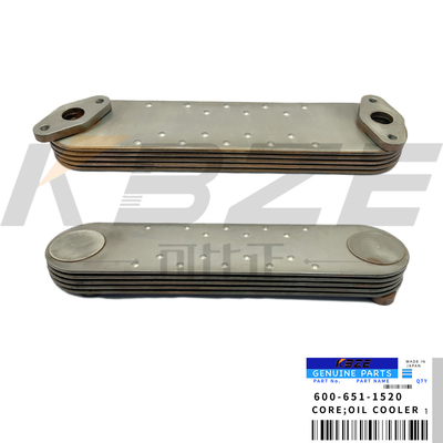 5P 7P OIL;COOLER CORE 600-651-1520 6D95 MOTOR 600-651-1550 para PC200 PC220 PC250 excavadora