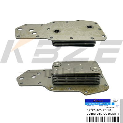 COMATSU 6D102 6732-62-2110 7P COOLER de aceite CORE CUMMINS 6BT 3957544 3921558 motor para excavadora