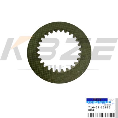 DISCO DE FRICCIÓN CALIDAD OEM KBZE 714-07-12670 7140712670 PARA KOMATSU WA200 WA250 WA300 WA320 WA380 WA400 WA450 WA480 HM250 HM300 HM400