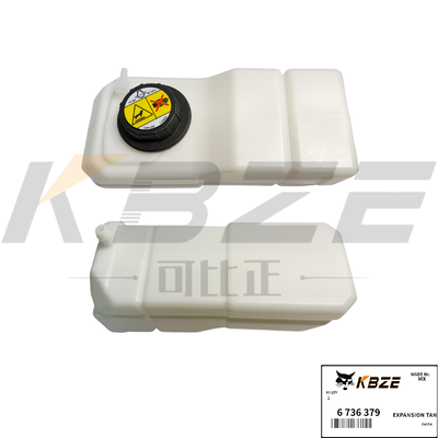 Tanque de refrigerante de material ABS OEM 6736379 Reemplazo para Bob  T140 S130 Skid Steer Loader